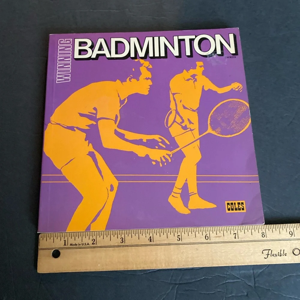 Winning Badminton Alex T. Watson Vintage book racket sport athletic reference
